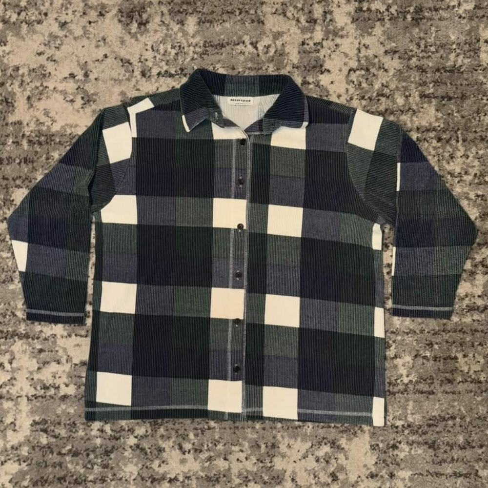 Vintage 80s/90s Jordan Taylor Plaid Shacket